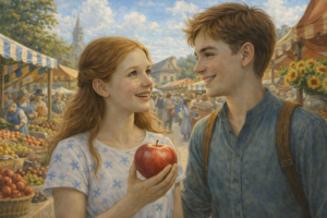 “Come una mela rossa”